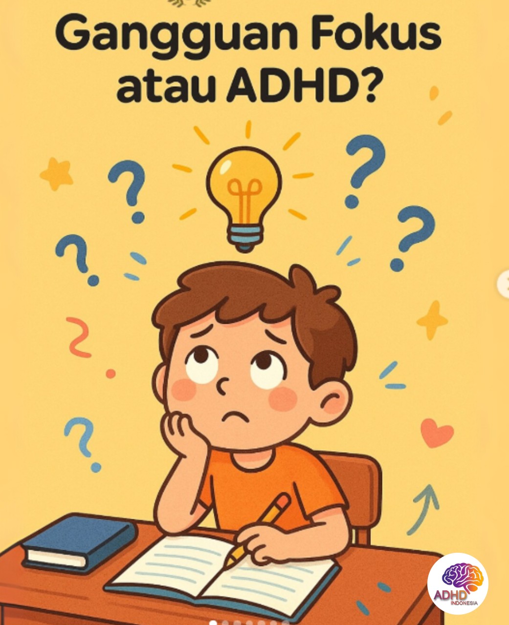 ADHD dan Kesulitan Fokus Anak: Edukasi untuk Keluarga di Provinsi Sumatera Selatan
